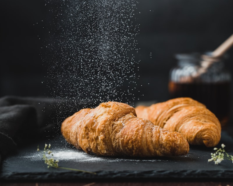 Flaky Golden Butter Croissant